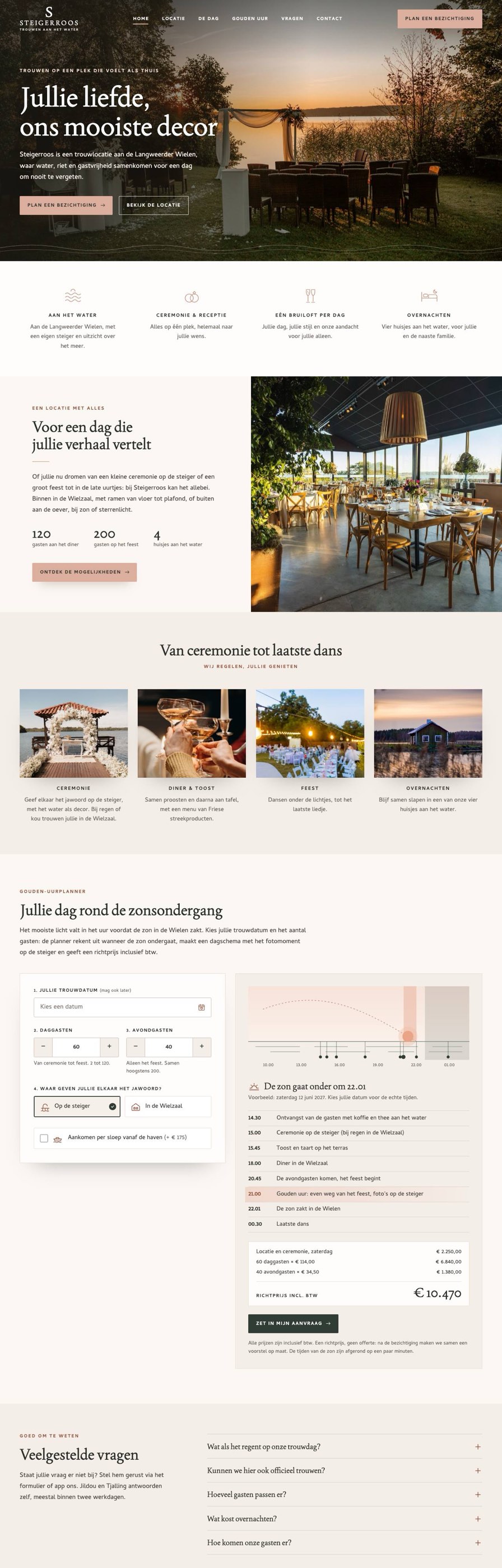Homepage van Steigerroos